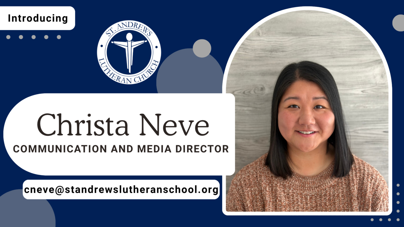NEW Church Staff: Communication and Media Director