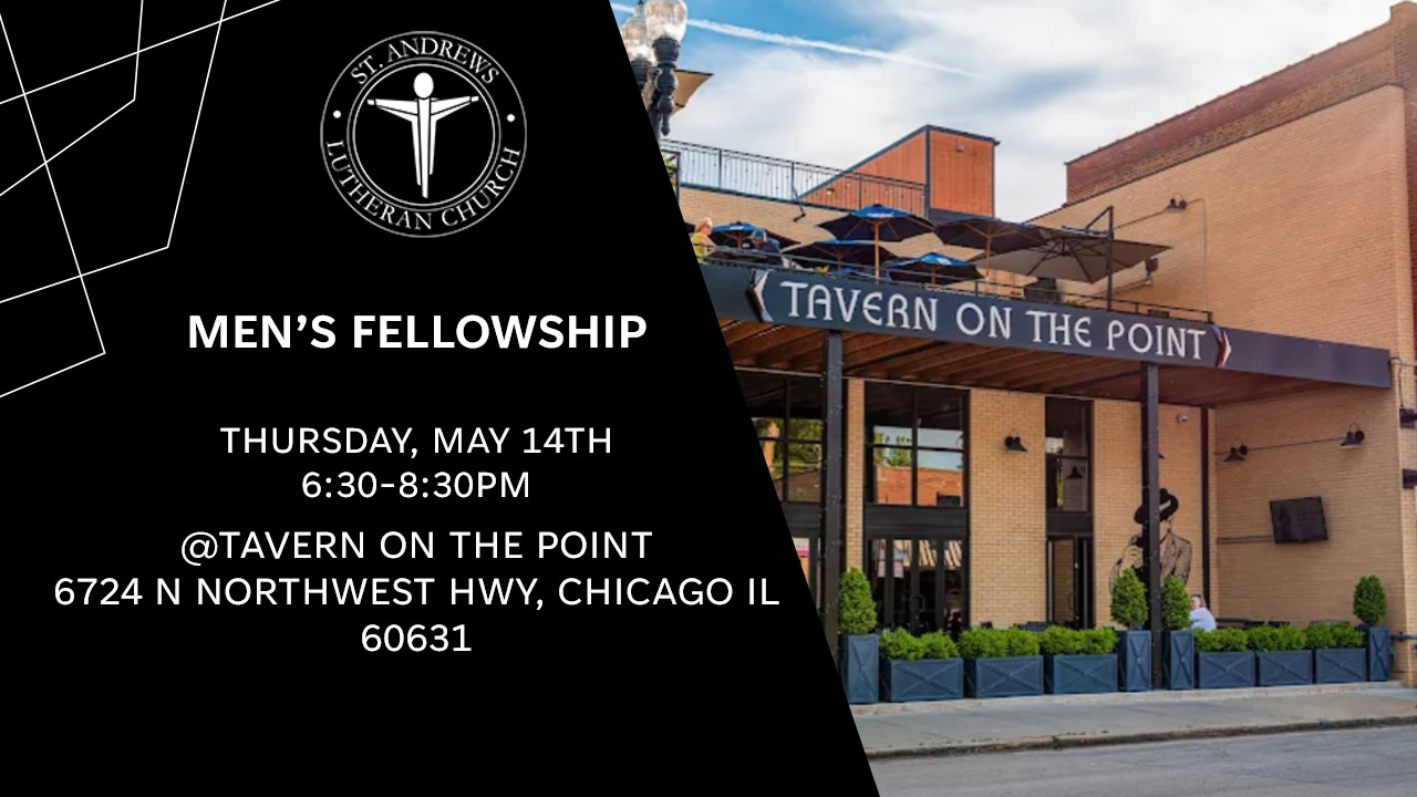 Men's Fellowship - May 2026 - Tavern on the Point