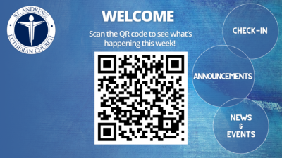 QR Code Sign In/Events