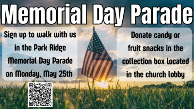 Join Us for the Memorial Day Parade