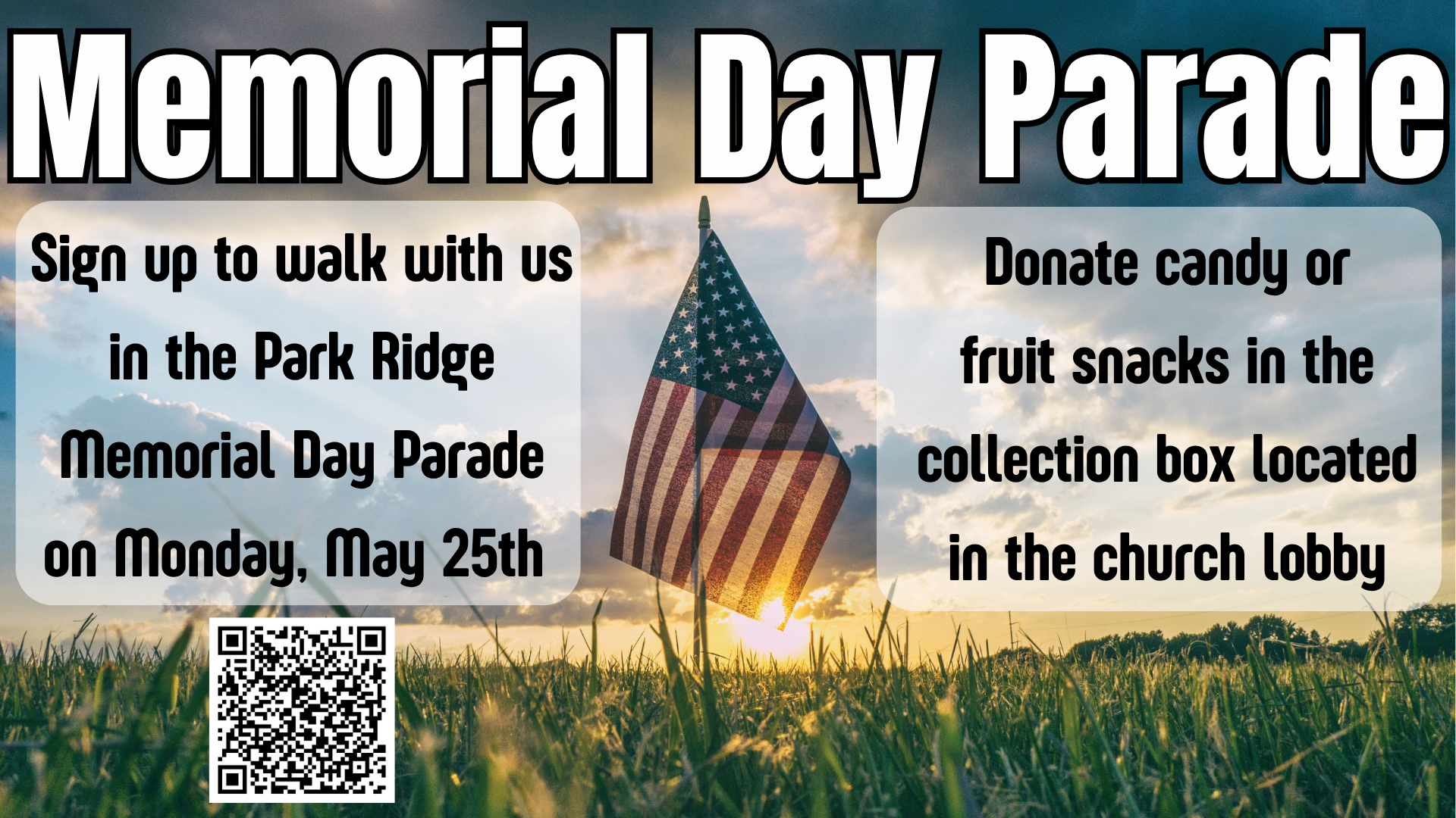 Join Us for the Memorial Day Parade