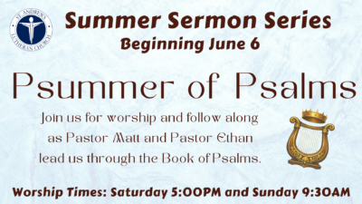 Summer Sermon Series