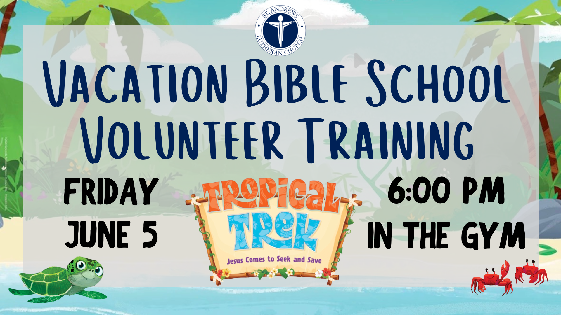 VBS Volunteer Training