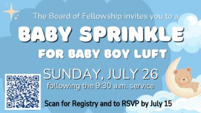 Baby Sprinkle for Baby Boy Luft