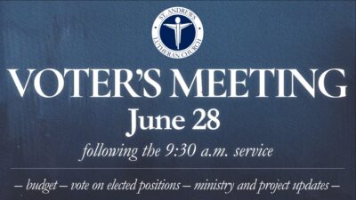 Voter’s Meeting June 28