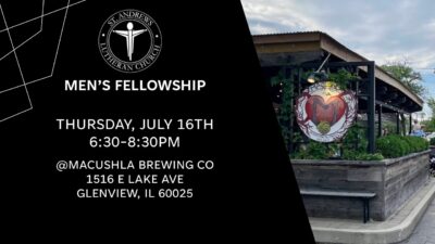 Men’s Fellowship July 16th – Macushla Brewing Co.