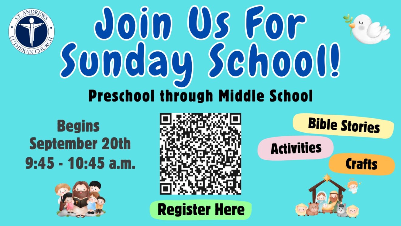 Join Us for Sunday School!