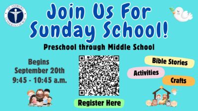 Join Us for Sunday School!
