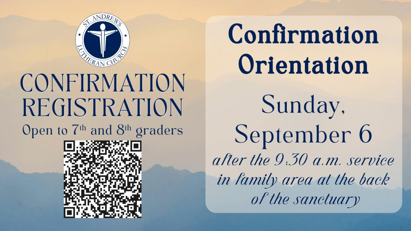 Confirmation Registration
