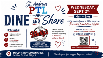 Dine and Share with St. Andrews PTL