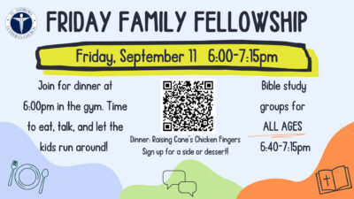 Kickoff Friday Family Fellowship