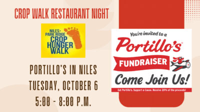 CROP Walk Restaurant Night – Portillo’s