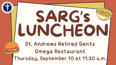 Join Us for the SARG’s Luncheon