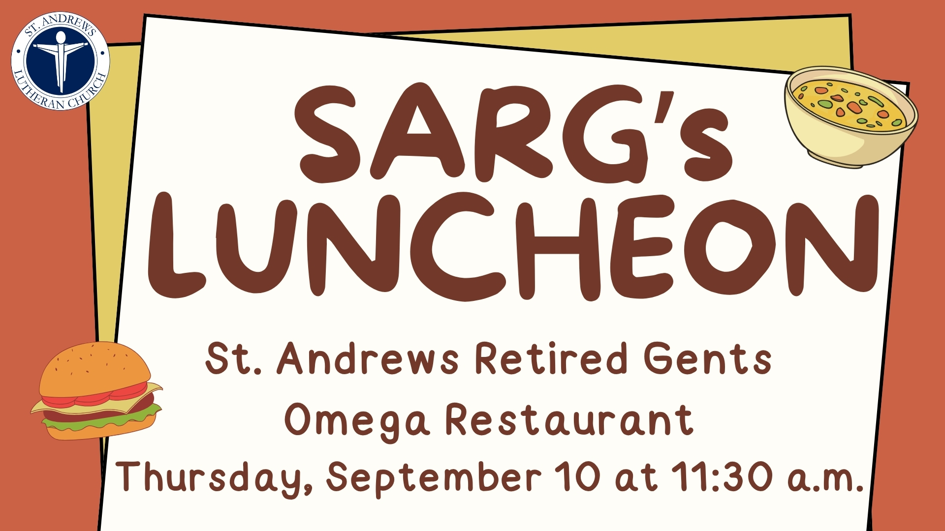 SARG’s Luncheon – September