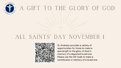 A Gift to the Glory of God
