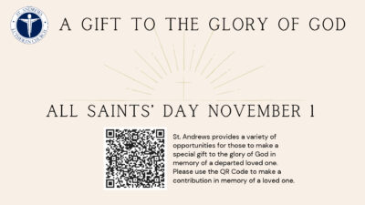 A Gift to the Glory of God