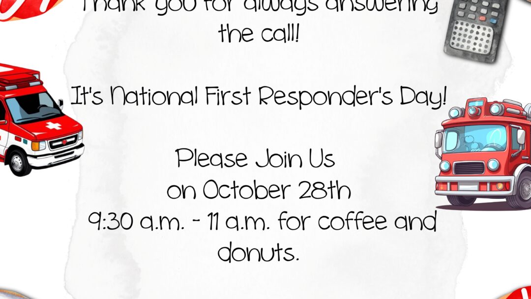 Celebrate National First Responder Day with Us