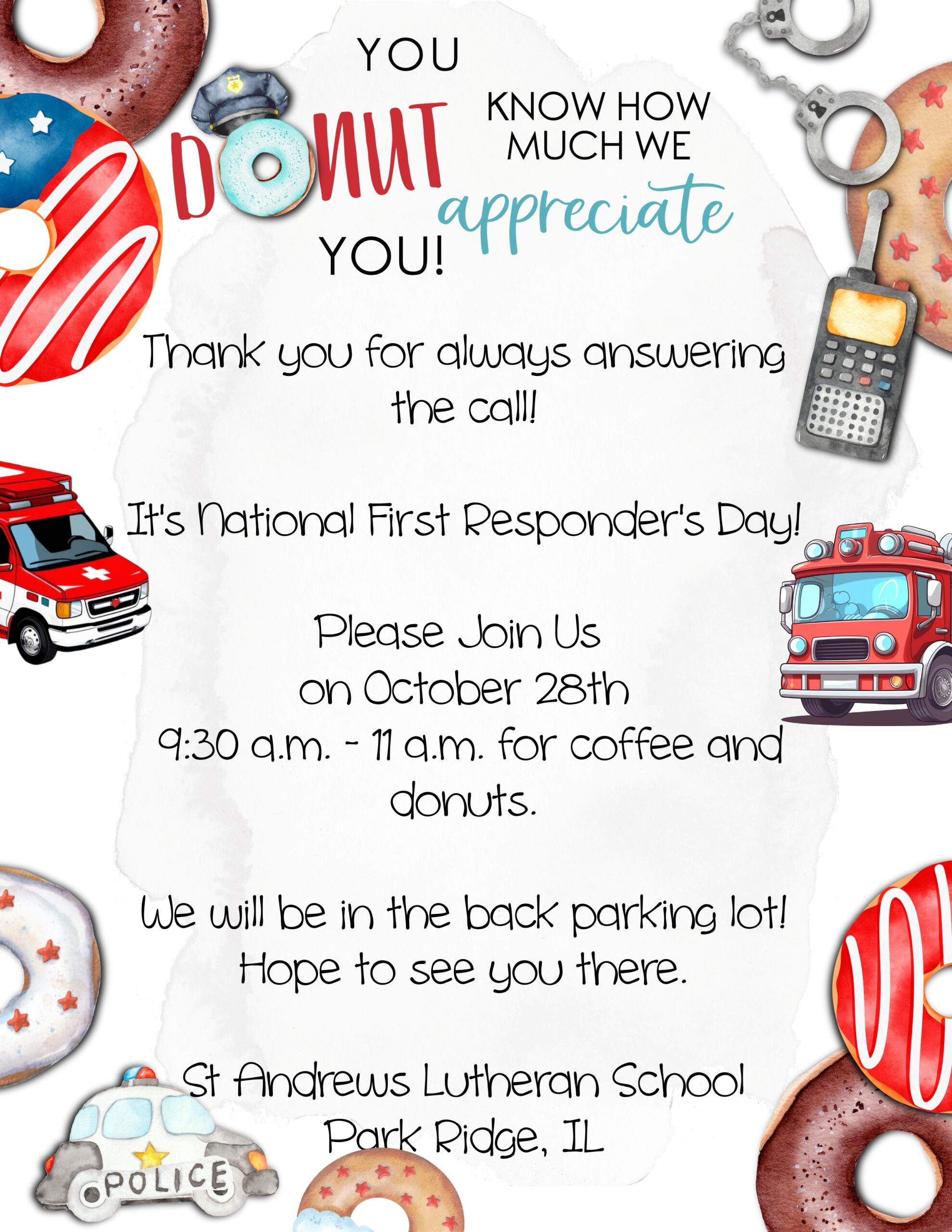 Celebrate National First Responder Day with Us